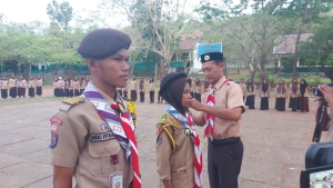 Persami GUdep Morikana yang dirangkai dengan pelantikan Penegak Bantara