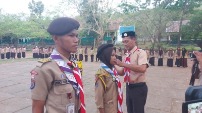 Persami GUdep Morikana yang dirangkai dengan pelantikan Penegak Bantara