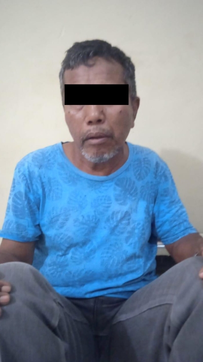 Pria ZL, Terduga pelaku pembobolan Kios di Batulo Kota Baubau