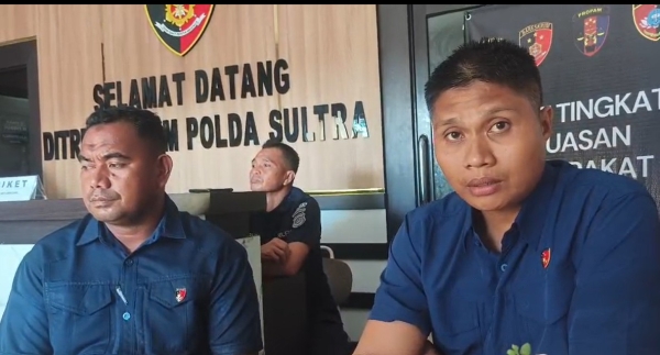 Penyidik Ditreskrimum Polda Sultra